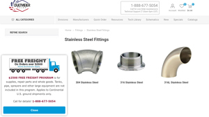 Stainless Steel Fittings - Dultmeier Sales - stainless pipe fittings factory