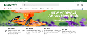 Duncraft: Bird Feeders | Bird Houses | Bird Seed | Bird Baths - feeder manufacturer
