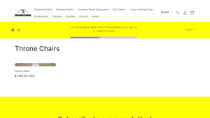 Throne Chairs - DuramaxChairs - throne chair company