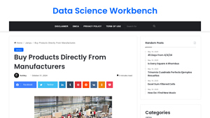 Buy Products Directly From Manufacturers - Data Science Workbench - buying products directly from manufacturer