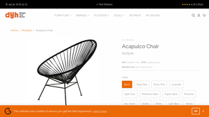 Acapulco Chair - DYH - acapulco chair company