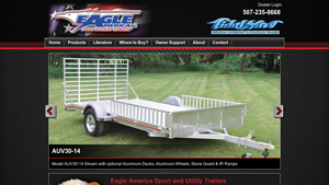 Eagle America Trailers, Inc. | Quality Built Aluminum Trailers and ... - aluminum trailer manufacturer