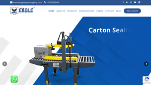 Eagle Manufacturing Company | Packing Machinery - strapping machine factory