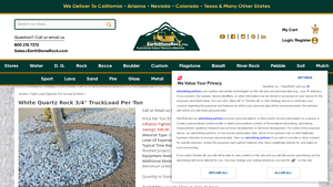 White Marble Gravel 3/4