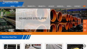 Seamless Steel Pipe, SMLS Pipe/Tube - Eastern Steel - smls pipe factory