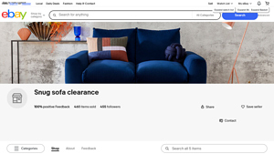 Snug sofa clearance | eBay UK Stores - snug sofa company
