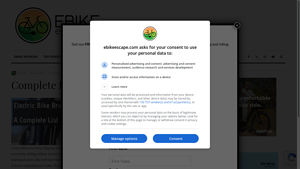 Complete List of Electric Bike Brands - Ebike Escape - electric bike manufacturer