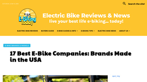 17 Best E-Bike Companies: Brands Made in the USA - electric bike manufacturer