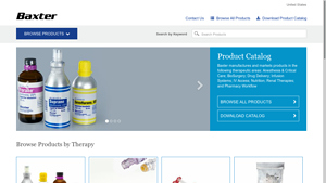 Product Catalog - Baxter - baxter manufacturer