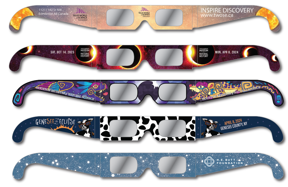A relevant stock photo of eclipse glasses custom in a typical setting.