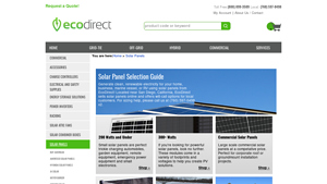 Solar Panels For Sale | Buy Solar Panels Online - EcoDirect.com - buy solar panels direct from manufacturer