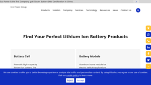 Lithium-ion Battery China Manufacturer/Company/Supplier | Eco Power - lithium ion battery manufacturer