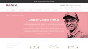 Vintage Glasses Frames, Eyeglasses and Spectacles - vintage glasses company