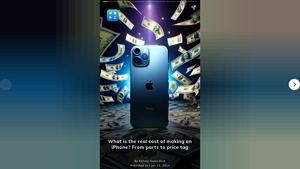What is the real cost of making an iPhone? From parts to price tag - iphone manufacturer price