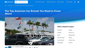 The Top American Car Brands You Need to Know About - name a us car manufacturer