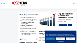 Top 25 global and Chinese chip companies ranked ... - eeNews Europe - largest chip manufacturer