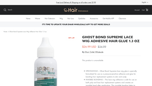 Ghost Bond Supreme Lace Wig Adhesive Hair Glue 1.3 oz - lace glue wholesale