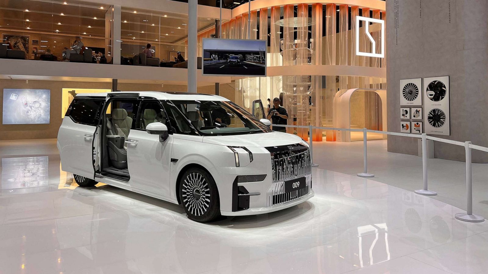 A relevant stock photo of electric minivan china in a typical setting.