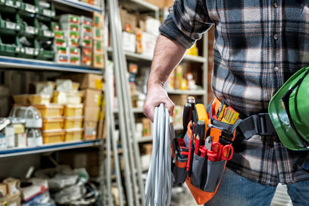 A relevant stock photo of electric parts supplier in a typical setting.