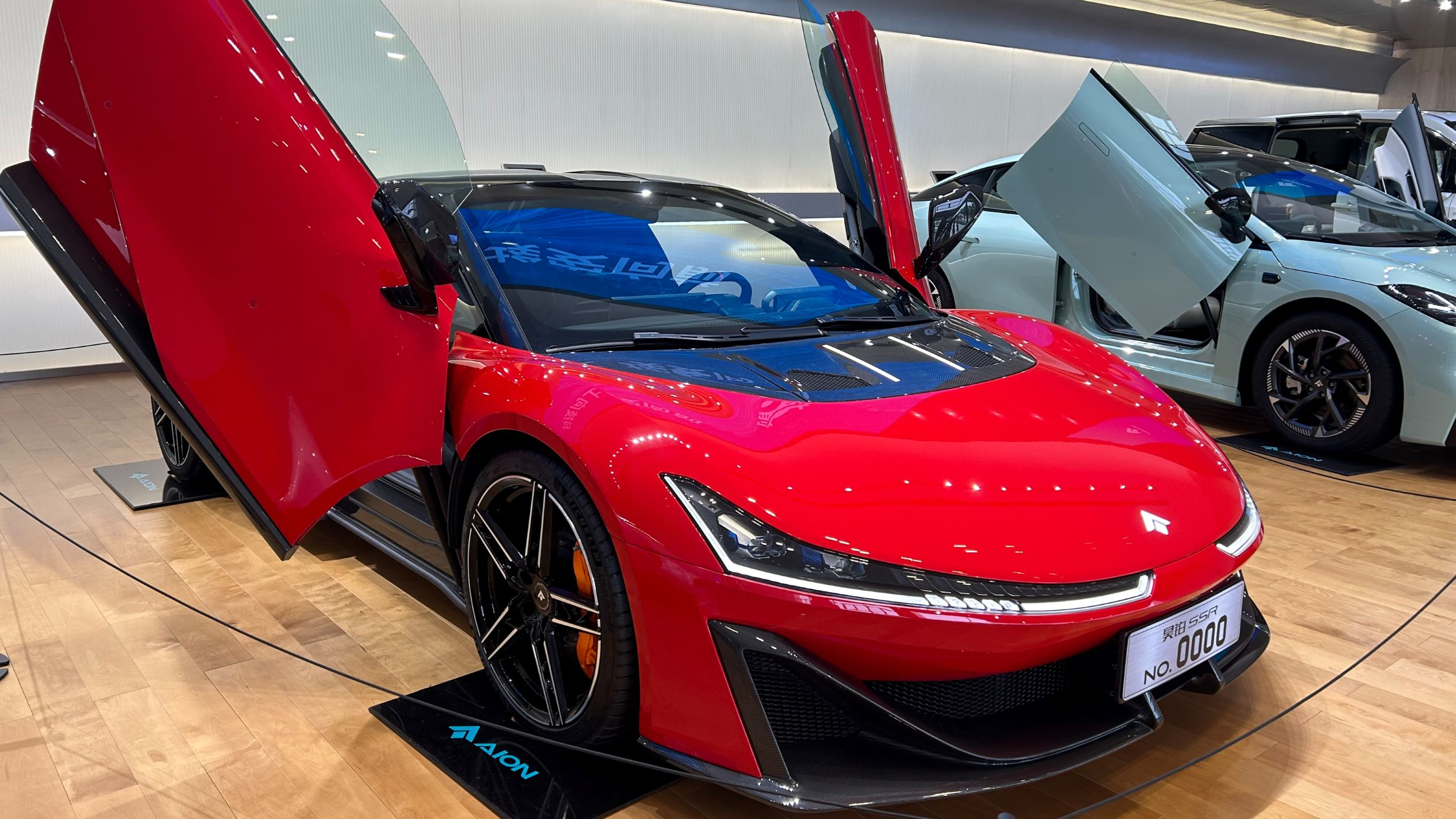 A relevant stock photo of electric sports car china in a typical setting.