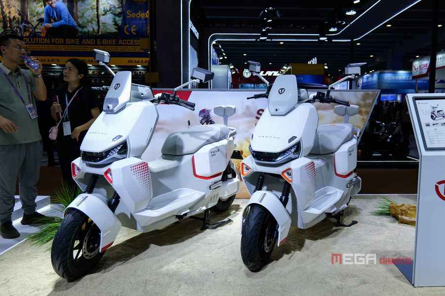 A relevant stock photo of electric two wheeler china in a typical setting.