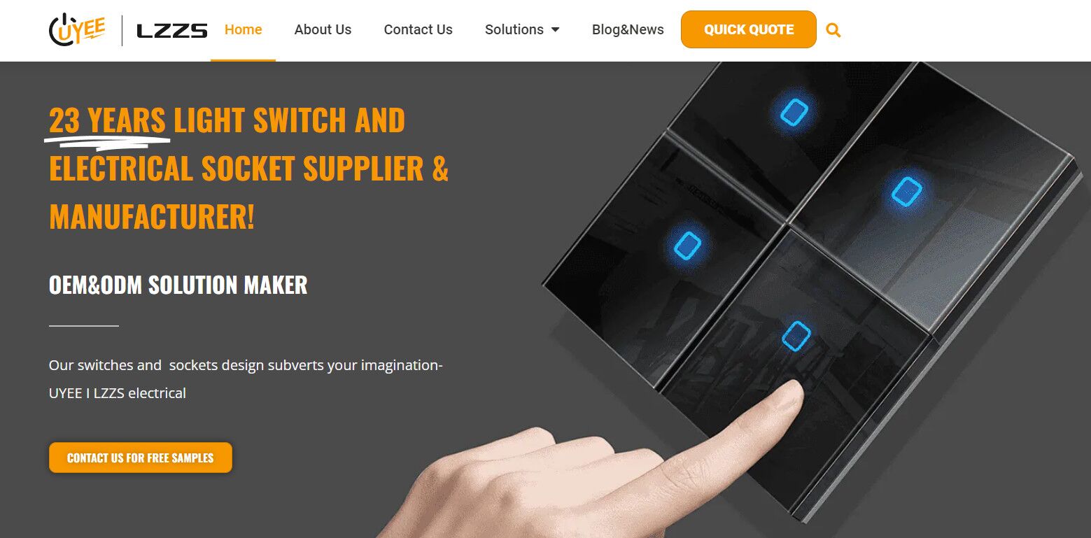 A relevant stock photo of electrical switch supplier in a typical setting.