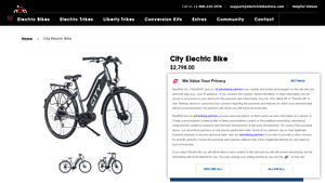 Mid-Drive Electric City Bike - ElectricBikeStore.com - mid drive electric bike factory