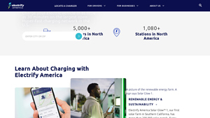 Electrify America: U.S. EV public charging network | Electrify America - car charging stations factory
