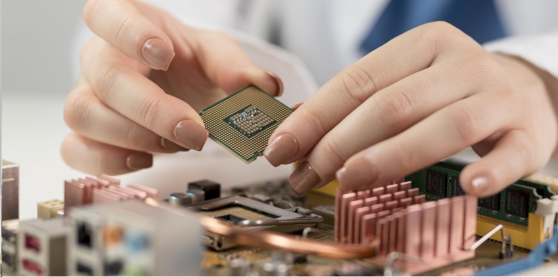 A relevant stock photo of electronic parts china in a typical setting.