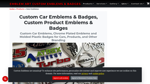 Custom Car Emblems & Badges, Custom Product Emblems & Badges - vehicle manufacturer emblems