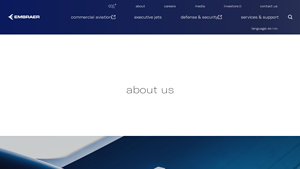 Embraer: about us - brazil aircraft manufacturer