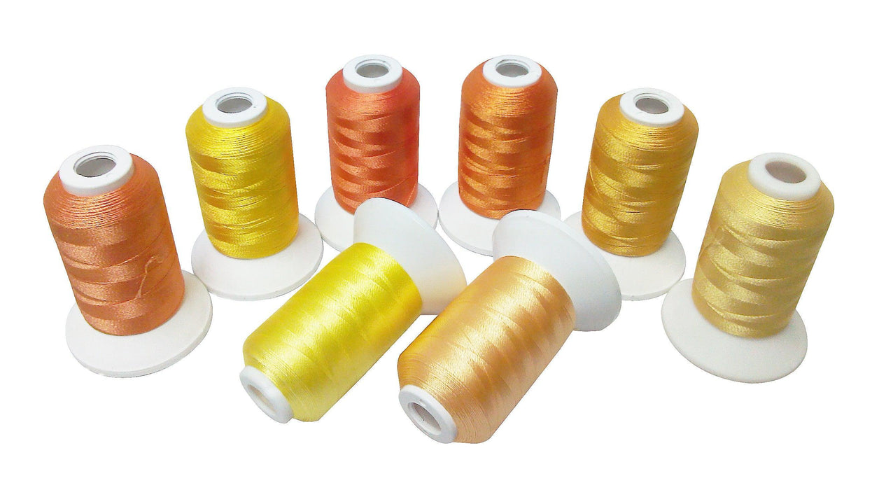 A relevant stock photo of embroidery thread manufacturer in a typical setting.