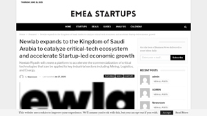 Newlab expands to the Kingdom of Saudi Arabia to catalyze critical-tech ... - elearning startup manufacturer newlab bangladesh