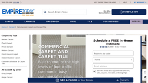 Commercial Grade Carpet and Tile - Empire Today - commercial carpet factory