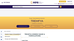 TREMFYA Prescription & Dosage Information - MPR - tremfya manufacturer