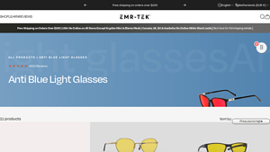 Blue Light Glasses | Blue Light Blocking Glasses - EMR-TEK - best blue light blocking glasses company