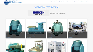 Vibration Test System - shinken vibration test systems / shakers' manufacturer