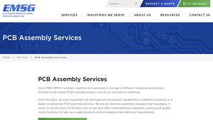 PCB (Printed Circuit Board) Assembly Services - EMSG Inc. - printed circuit board assembly factory