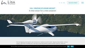 French aircraft manufacturer : high-end light airplane LISA AKOYA - french aircraft manufacturer