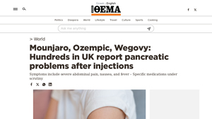 Mounjaro, Ozempic, Wegovy: Hundreds in UK report pancreatic problems ... - mounjaro tirzepatide manufacturer