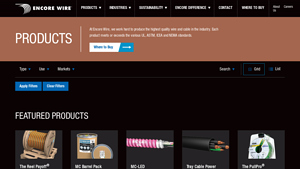 Products | Encore Wire Corporation - aluminum wire company