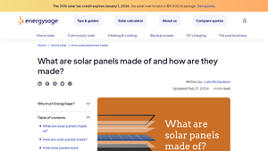 What Are Solar Panels Made Of and How Are They Made? - mini solar panel factory
