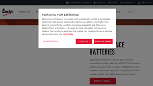 ODYSSEY® Performance Batteries - EnerSys - odyssey battery company