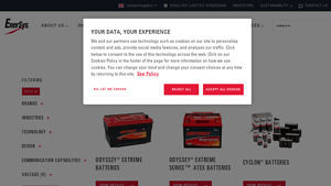 BATTERIES - EnerSys - dry cell battery company