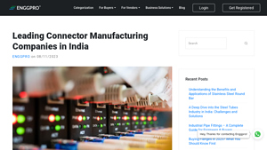 Leading Connector Manufacturing Companies in India - Enggpro - connector manufacturer company
