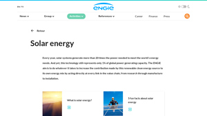 Solar energy | Electricity - Engie.com - solar power station factory
