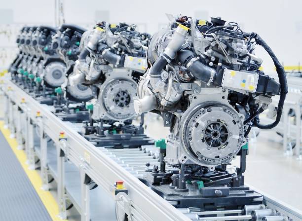 A relevant stock photo of engine manufacturer in a typical setting.