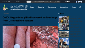 GMO: Oxycodone pills discovered in flour bags from US-Israeli aid centers - oxycodone manufacturer
