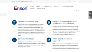 Ensoll Endless Diamond Wire Saw--Redefine single wire cutting ... - wire cutting machine company