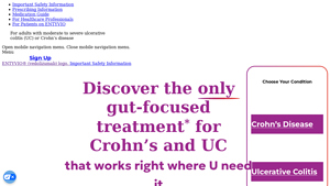 ENTYVIO® (vedolizumab) for Crohn's Disease or Ulcerative Colitis - entyvio manufacturer